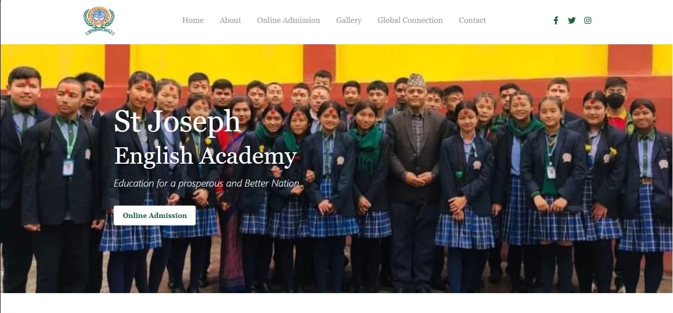 School Website Template